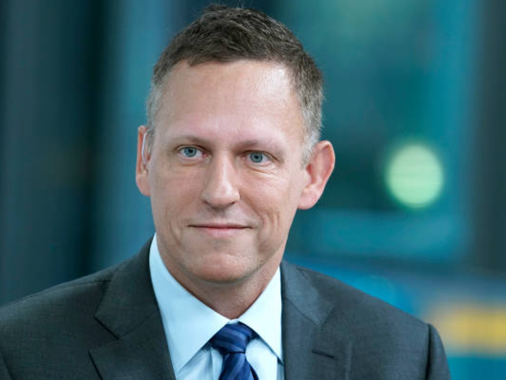 ▲ Peter Thiel